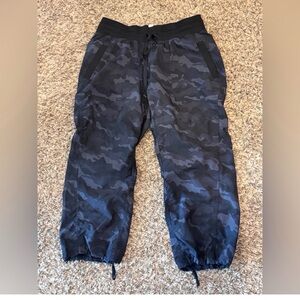 RBX Black Camo Active Jogger Pants Size Small